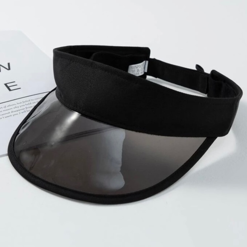 6/$28❗️ Black Visor Hat
